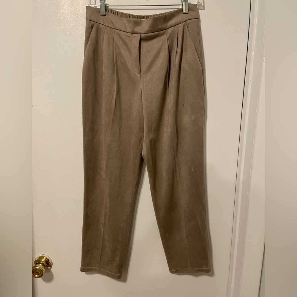 Aritzia Babaton Faux Suede Cohen Pant